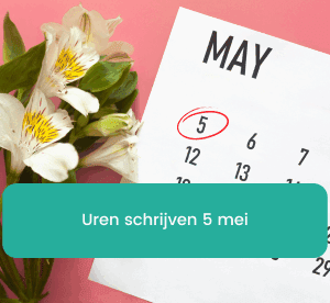 Reminder – Hoe vul je je urenstaten in rondom de feestdagen i.v.m. bevrijdingsdag (5 mei)