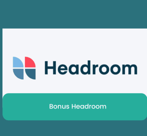 🎉 Verdien €500 met de Headroom bonus!