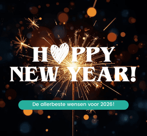 De allerbeste wensen voor het nieuwe jaar!