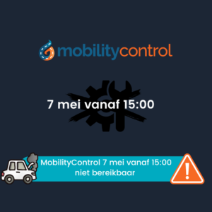 Mobility Control – bereikbaarheid 7 mei a.s.