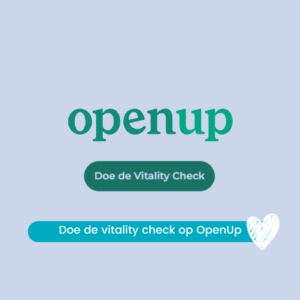 Heb jij al kennisgemaakt met OpenUp en de vitality check?