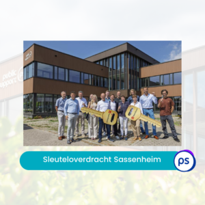 Sleuteloverdracht nieuwe pand in Sassenheim