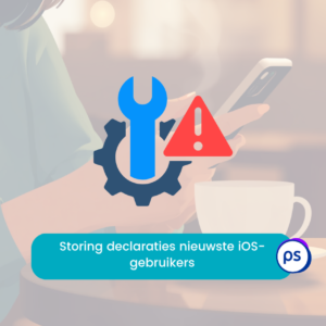 Probleem met indienen van declaraties via de app op Apple-apparaten