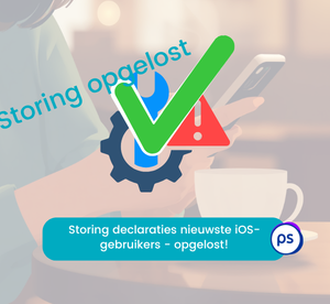 Probleem met indienen van declaraties via de app op Apple-apparaten opgelost!