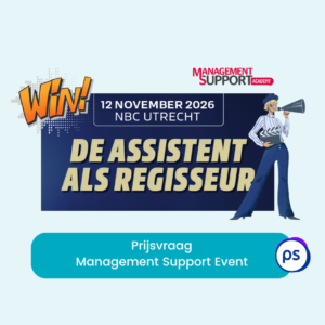 Reminder – Win een toegangskaartje voor het Management Support Event!